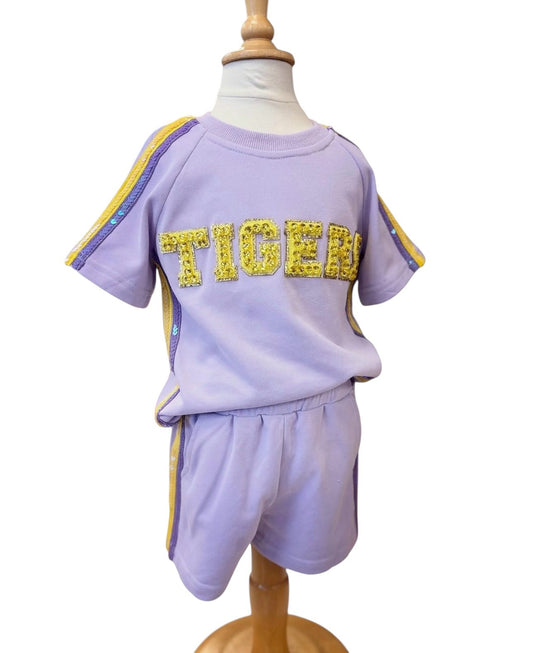 Tiger Sequin Set