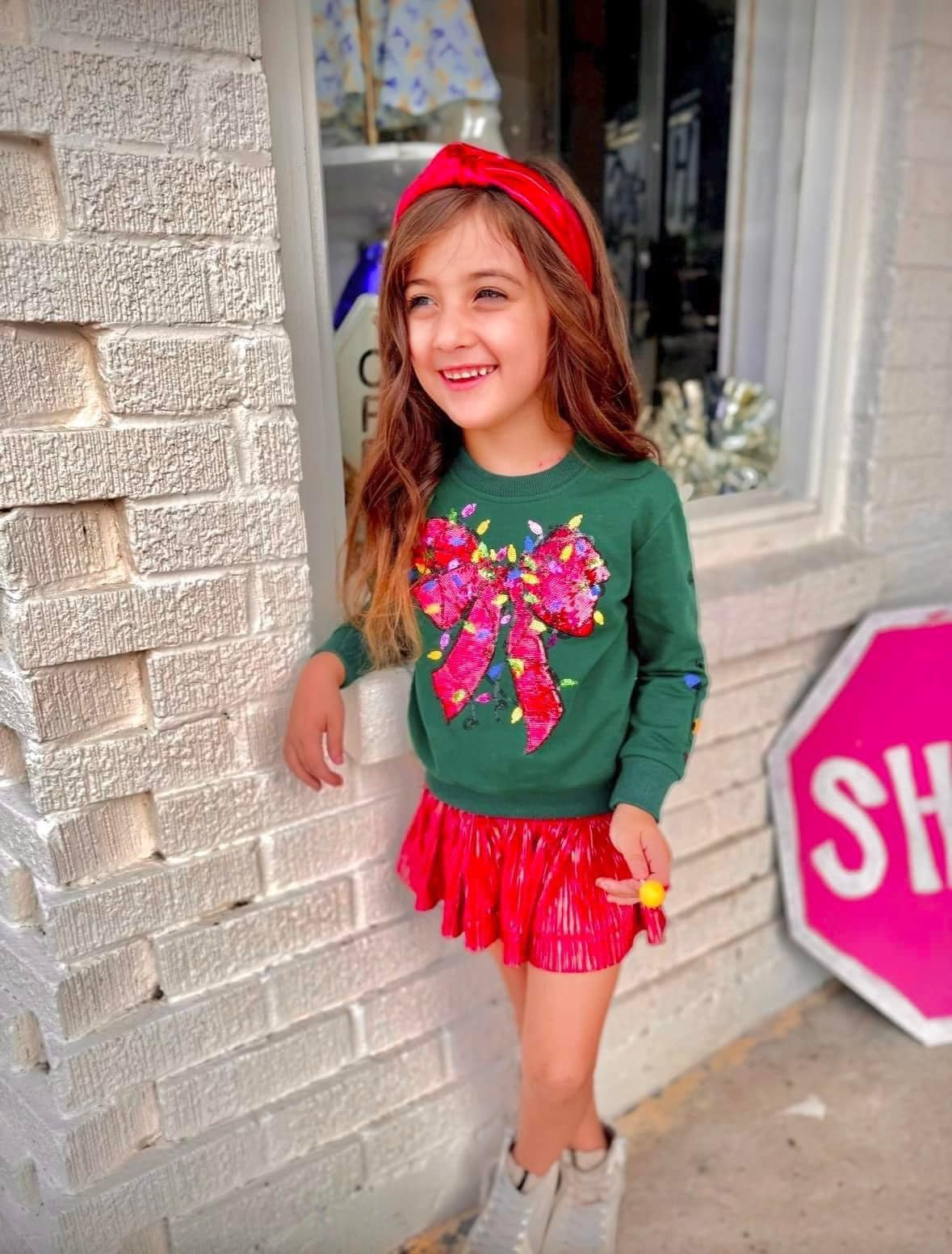 Throw a Bow on it Sweatshirt