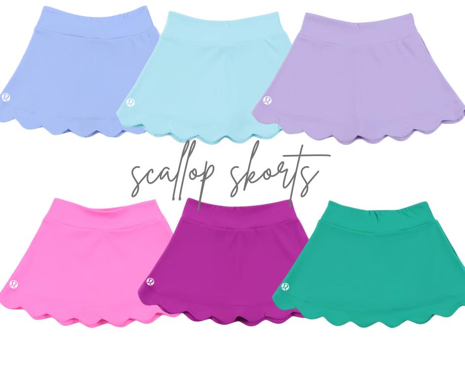 Scallop Skorts