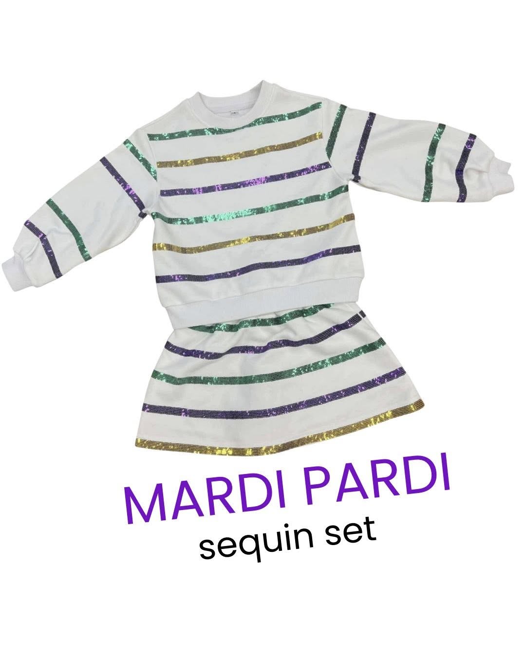 Mardi Pardi Sequin Set