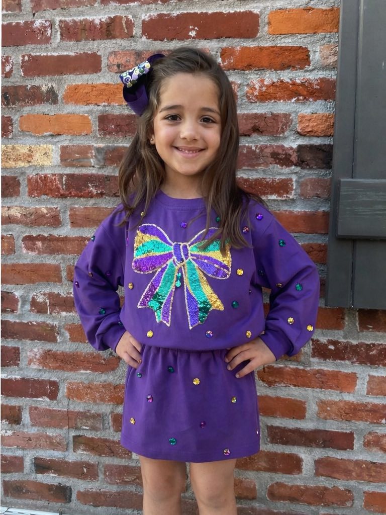Mardi Bow Dress