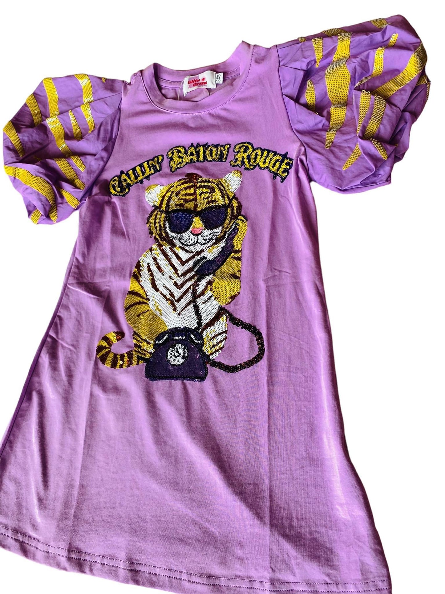 Callin' Baton Rouge Girls Dress
