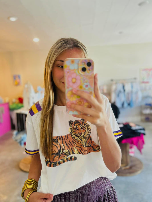 Let's Geaux Tiger Tee